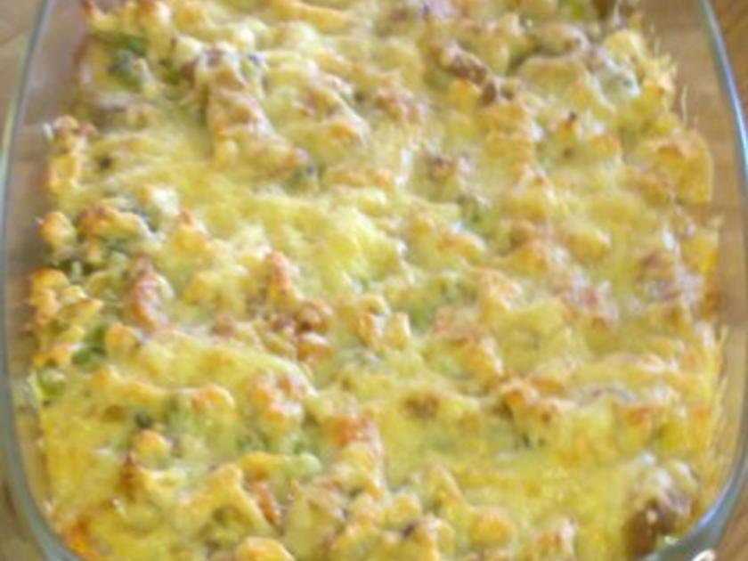 Spätzle-Auflauf mit Pfifferlingen - Rezept - kochbar.de