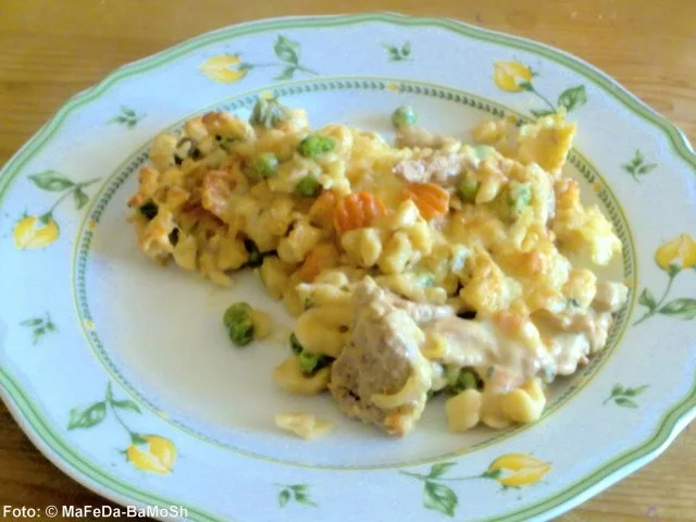 Spätzle-Auflauf mit Pfifferlingen - Rezept - Bild Nr. 3
