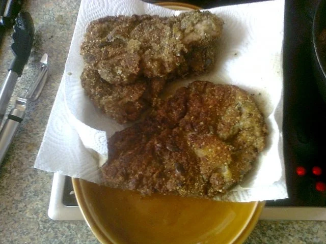 Rezept: steirisches Kürbiskern Schnitzel Bild Nr. 3 steirisches Kürbiskern Schnitzel - Rezept - Bild Nr. 3