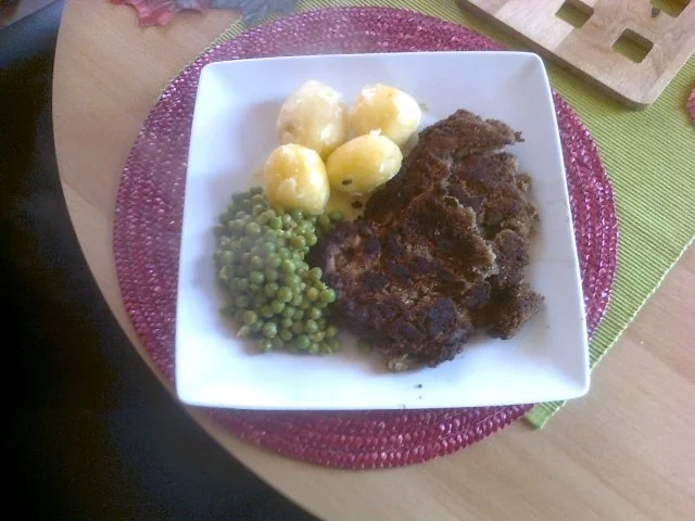 Rezept: steirisches Kürbiskern Schnitzel steirisches Kürbiskern Schnitzel - Rezept