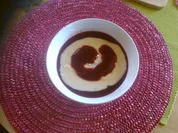 Vanillepudding mit Wodka Früchte Mus - Rezept