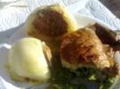 Gefüllte Zwiebeln mit Käse - Rezept