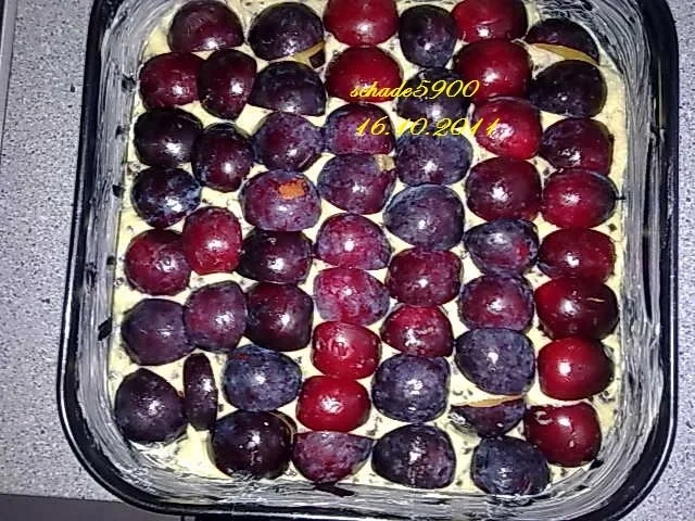Backen: Bedeckter Pflaumenkuchen - Rezept - Bild Nr. 3
