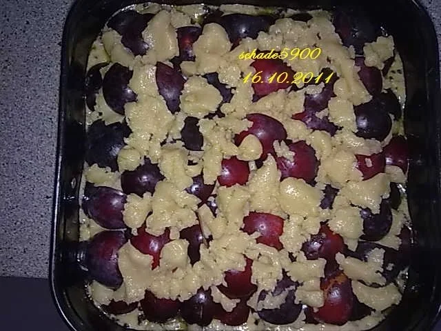 Backen: Bedeckter Pflaumenkuchen - Rezept - Bild Nr. 4