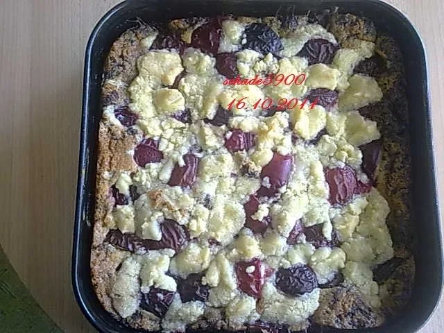 Backen: Bedeckter Pflaumenkuchen - Rezept - Bild Nr. 6