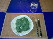 Nudeln: Spiralis mit Gorgonzola-Spinat - Rezept