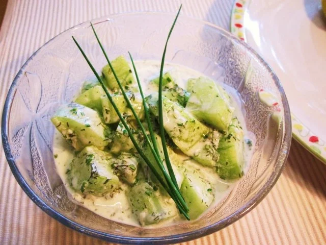 Rezept: Gurke in Sauerrahm Bild Nr. 5 Gurke in Sauerrahm - Rezept - Bild Nr. 5