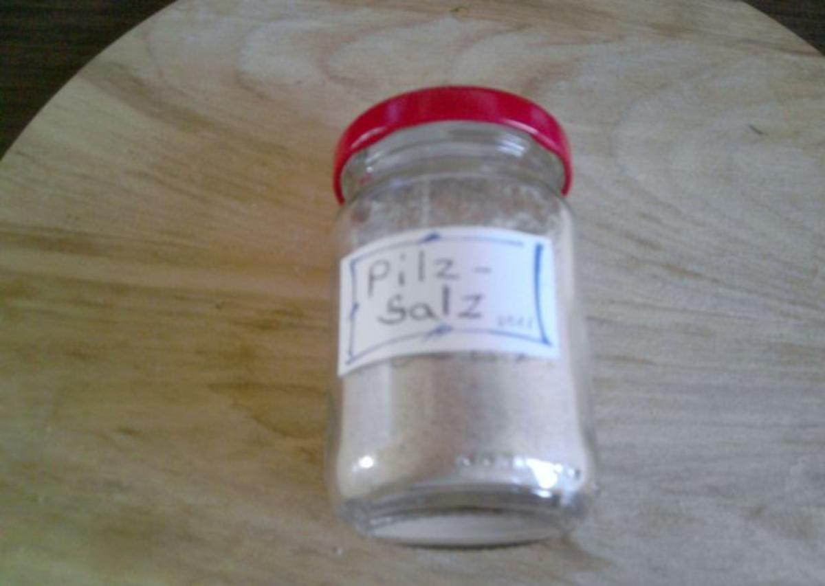 Pilzsalz - Rezept