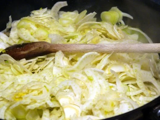 Pilzbouletten mit geschmortem Fenchel und gebratenen Drillingen - Rezept - Bild Nr. 4