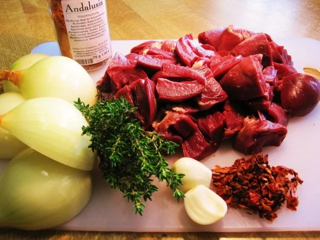 Putenherzchen - mediterran gewürzt ... - Rezept