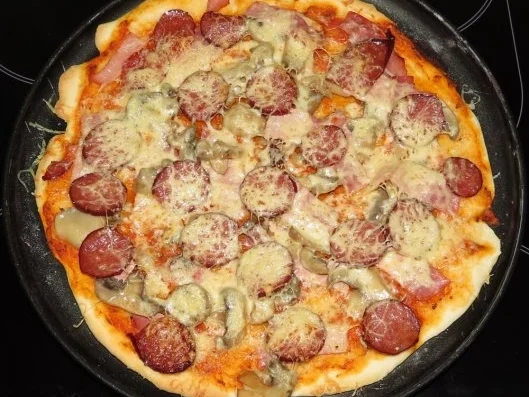Kabanossi-Pizza - Rezept - Bild Nr. 6