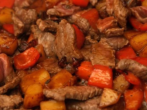 Kalbspfanne mit Paprika und Salbei - Rezept - Bild Nr. 4