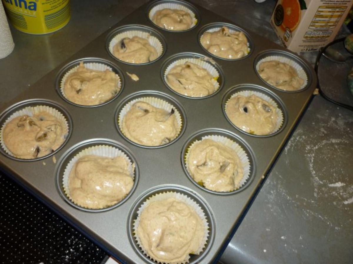 Muffins mit Zwetschgen - Rezept - Bild Nr. 3