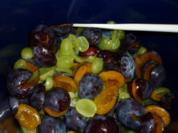 Zwetschgen-Trauben-Schoko-Marmelade - Rezept
