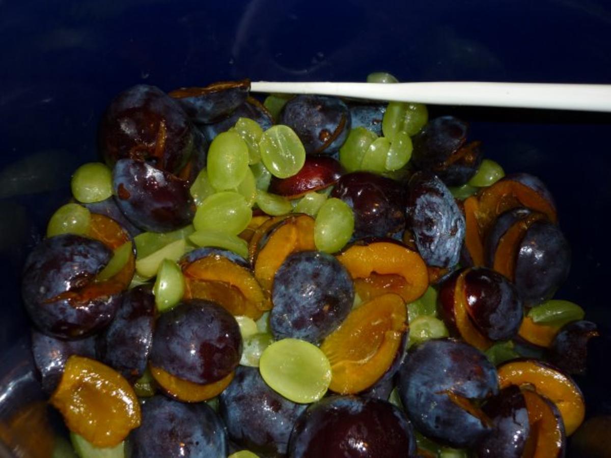 Zwetschgen-Trauben-Schoko-Marmelade - Rezept