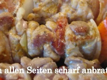 Rezept: Fleischspieße Bild Nr. 3 Fleischspieße - Rezept - Bild Nr. 3