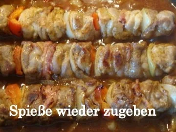 Rezept: Fleischspieße Bild Nr. 7 Fleischspieße - Rezept - Bild Nr. 7