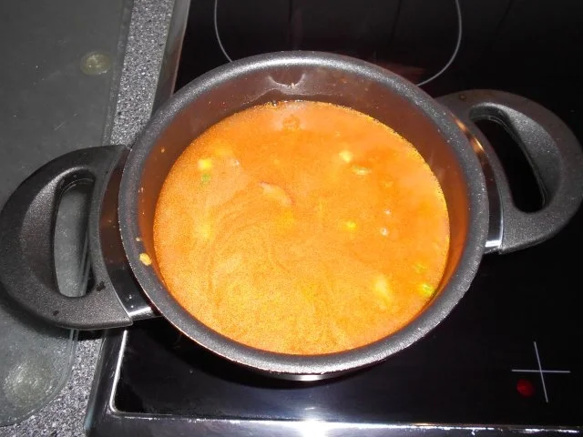 Rezept: Roter Gemüsereis, Vegetarisch, Mediterrane-Art Bild Nr. 6 Roter Gemüsereis, Vegetarisch, Mediterrane-Art - Rezept - Bild Nr. 6