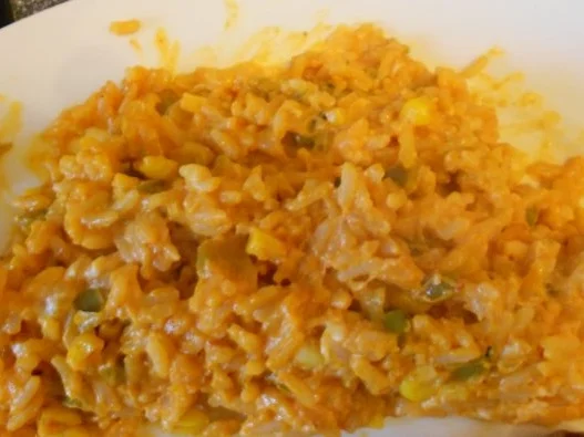 Rezept: Roter Gemüsereis, Vegetarisch, Mediterrane-Art Roter Gemüsereis, Vegetarisch, Mediterrane-Art - Rezept