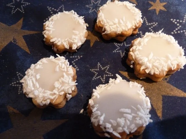 Rezept: Schneeflockenplätzchen Schneeflockenplätzchen - Rezept