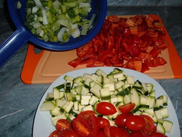 Eintopf : Gemüse mit Nudeln und Kasseler - Rezept - Bild Nr. 4