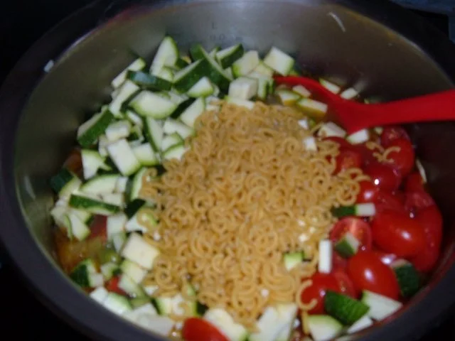 Eintopf : Gemüse mit Nudeln und Kasseler - Rezept - Bild Nr. 8