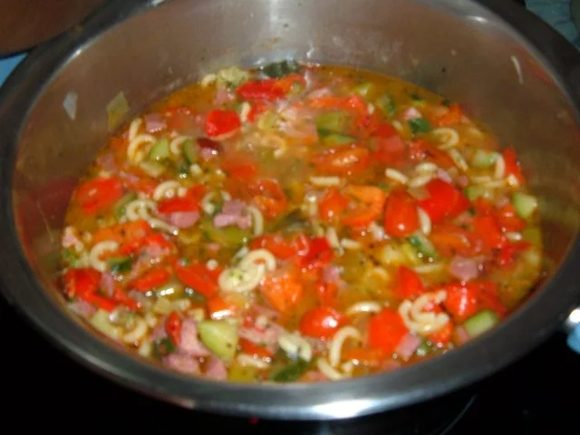 Eintopf : Gemüse mit Nudeln und Kasseler - Rezept - Bild Nr. 9