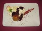 Gefüllte Birnen mit Pistazieneis - Rezept