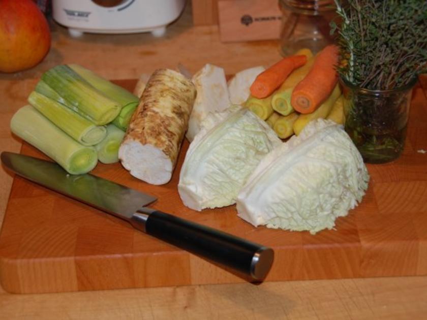 Pot Au Feu A L Ancienne Suppenfleisch Nach Alter Art Rezept