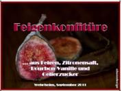 Rezept: Feigenkonfitüre Feigenkonfitüre - Rezept