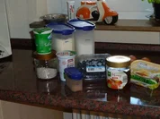 Heidelbeerwaffeln mit Sahne - Rezept