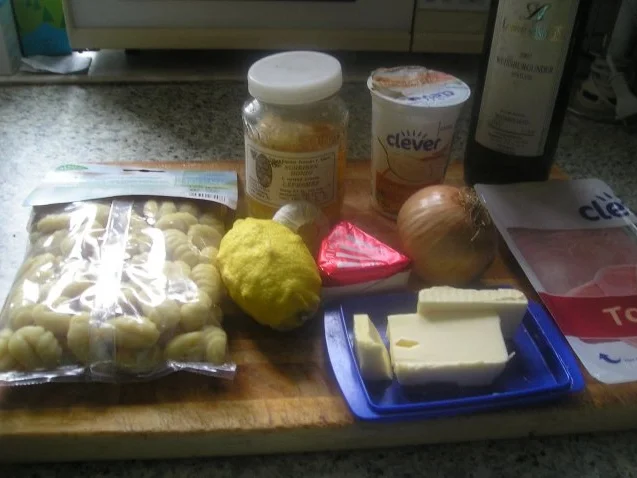 Gnocchi mit Schinken-Camembert-Sauce - Rezept - Bild Nr. 2