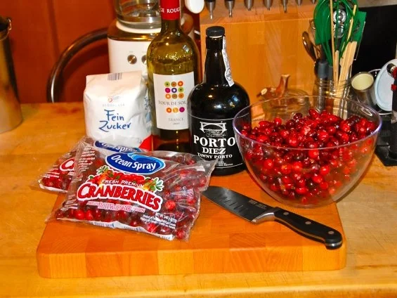 CRANBERRIES  /  FRISCHE PREISEL- /  MOOSBEEREN - Rezept