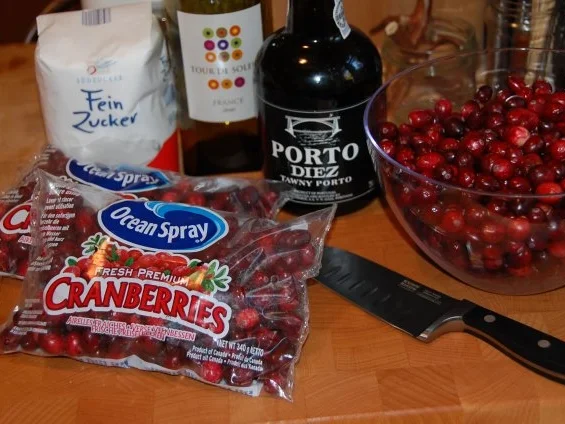 CRANBERRIES  /  FRISCHE PREISEL- /  MOOSBEEREN - Rezept - Bild Nr. 2
