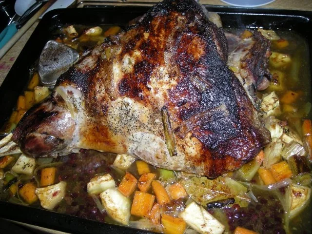 Rezept: Wildschweinkeule Bild Nr. 3 Wildschweinkeule - Rezept - Bild Nr. 3