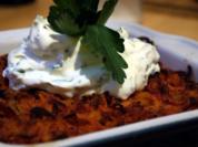 Kürbisauflauf, orientalisch angehaucht - Rezept