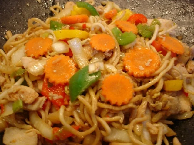 Chinesische Bratnudeln - Rezept - Bild Nr. 7