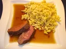 Rezept: Rehfilet mit Spätzle Rehfilet mit Spätzle - Rezept