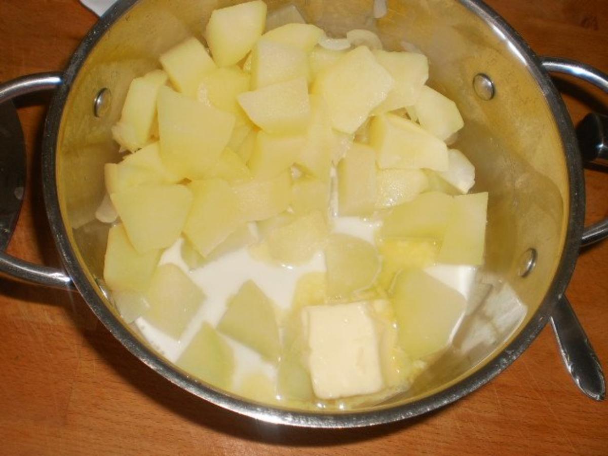 Rumpsteaks - Pfefferbutter - Broccoli - Kartoffelstampf - Rezept - Bild Nr. 5