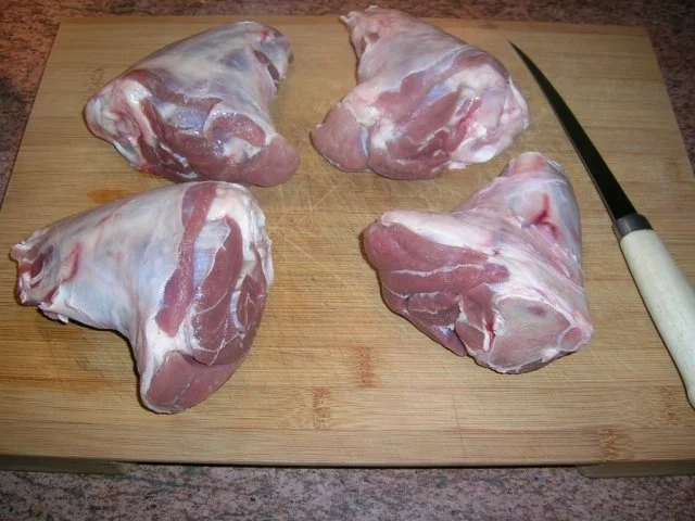 Lammhaxen  geschmort mit Graupen - ein herbstlicher und leckerer Genuss - Rezept - Bild Nr. 10