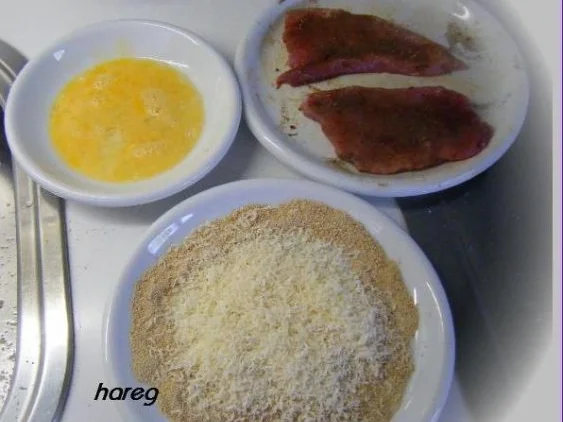 Schnitzel Milanese auf Bavettine - Rezept - Bild Nr. 2