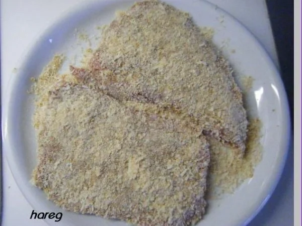 Schnitzel Milanese auf Bavettine - Rezept - Bild Nr. 3