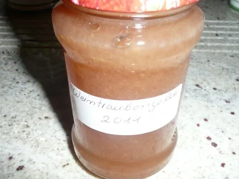 Rezept: Traubengelee Traubengelee - Rezept