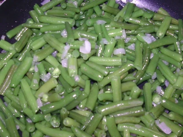 Rezept: Tortilla de judias verdes Bild Nr. 2 Tortilla de judias verdes - Rezept - Bild Nr. 2