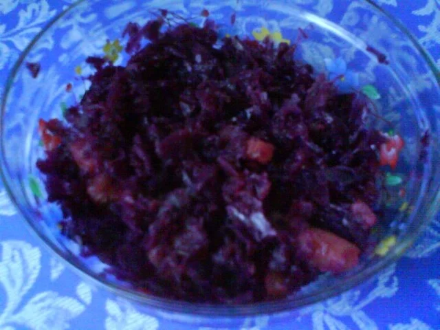 Apfel-Rotkohlsalat - Rezept - Bild Nr. 4