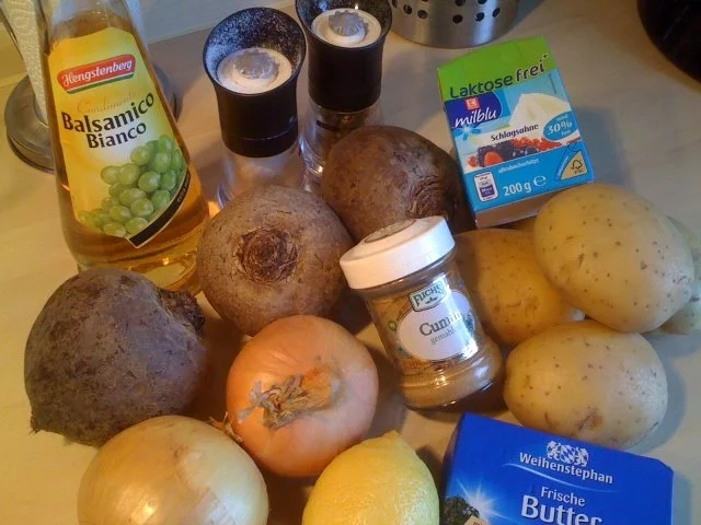 Rezept: Leo´s Rote-Bete-Creme-Suppe Bild Nr. 2 Leo´s Rote-Bete-Creme-Suppe - Rezept - Bild Nr. 2