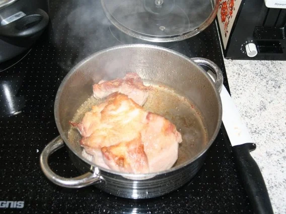 Rezept: Braten mit weißer Sauce Braten mit weißer Sauce - Rezept