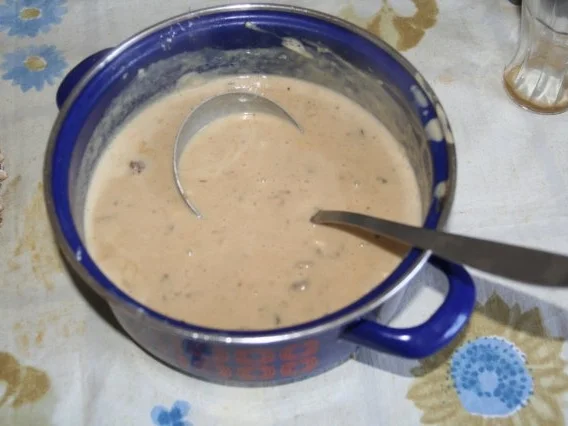 Rezept: Braten mit weißer Sauce Bild Nr. 3 Braten mit weißer Sauce - Rezept - Bild Nr. 3