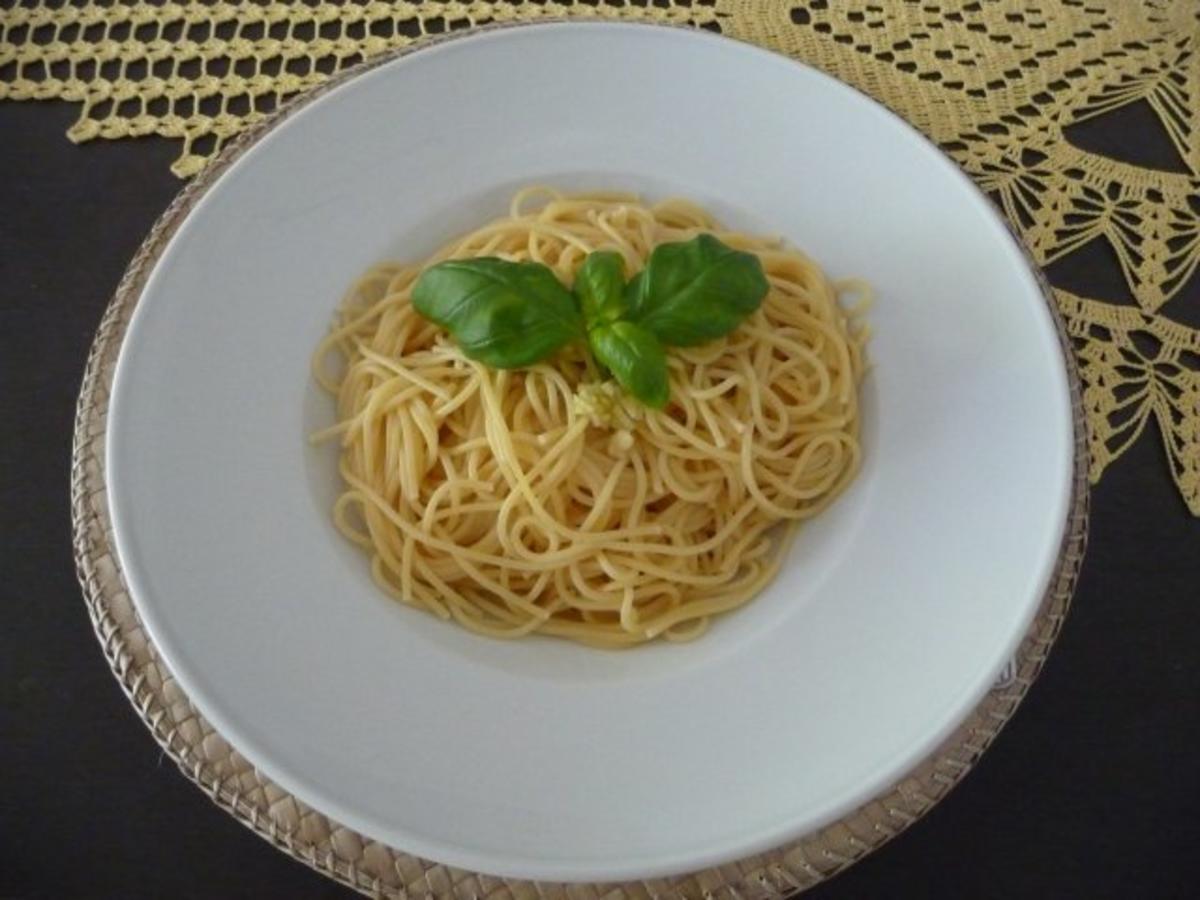 Pasta : Spaghetti aglio e olio - Rezept