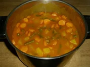Kartoffel-Fisolen Gulasch - Rezept